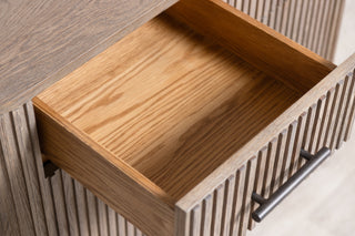 Ashfield Ribbed 2 Door Sideboard with Drawers