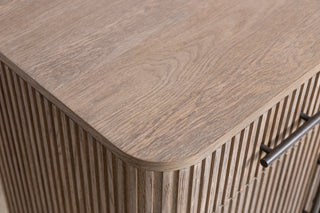 Ashfield Ribbed 2 Door Sideboard with Drawers