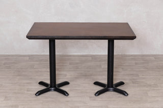Copper Top with Black Edging Cafe Table Range