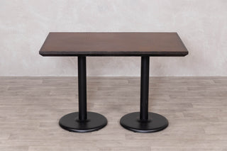 Copper Top with Black Edging Cafe Table Range