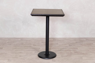 Brass Top with Black Edging Café Bar Table Range