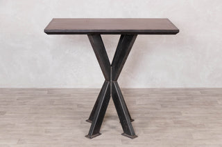 Copper Top with Black Edging Cafe Bar Table Range