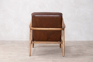 Hamilton Leather Mid-Century Armchair Range