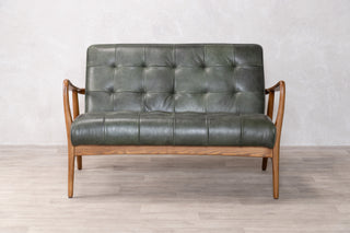 Hamilton Leather Mid-Century Sofa Range