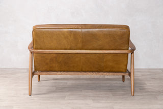 Hamilton Leather Mid-Century Sofa Range