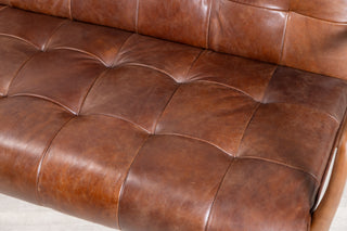Hamilton Leather Mid-Century Sofa Range