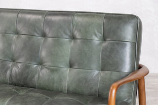 Hamilton Leather Mid-Century Sofa Range