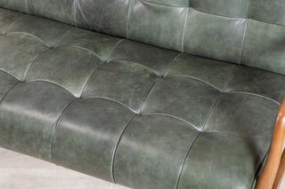 Hamilton Leather Mid-Century Sofa Range