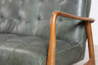 Hamilton Leather Mid-Century Sofa Range