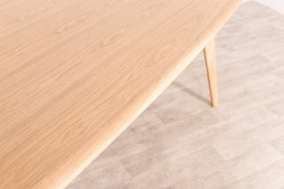 Rowan Scandi Style Dining Table with Wooden Top - SECONDS ITEM