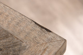 Knightsbridge Oak Dining Table in Silverback - SECONDS ITEM