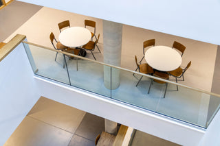 Luxor Wood and Metal Stacking Chair