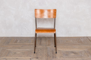 Vintage Plywood Stacking Chairs