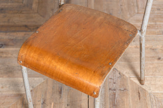 Vintage Plywood Stacking Chairs