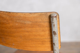 Vintage Plywood Stacking Chairs