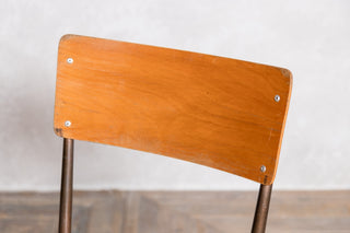 Vintage Plywood Stacking Chairs