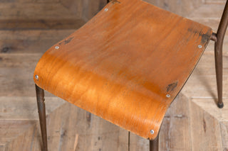 Vintage Plywood Stacking Chairs