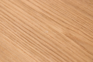 Oak Live Edge Dining Table with Tapered Legs - 160x90cm - SECONDS ITEM