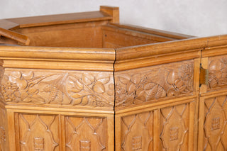 Solid English Oak Church Pulpit