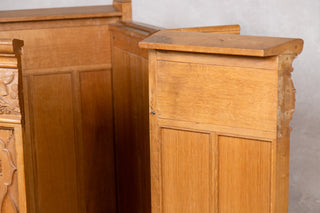 Solid English Oak Church Pulpit