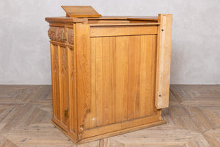 Solid English Oak Church Pulpit