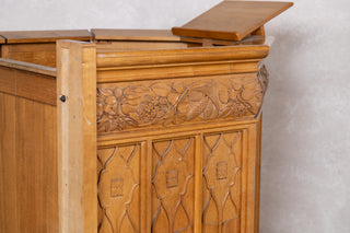Solid English Oak Church Pulpit
