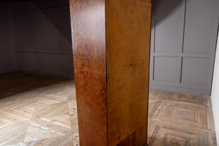 Tambour Front Haberdashery Cabinet with Glass Fronted Drawers