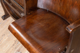 Vintage Folding 3 Seater Cinema Seats