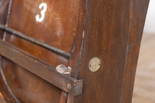 Vintage Folding 3 Seater Cinema Seats