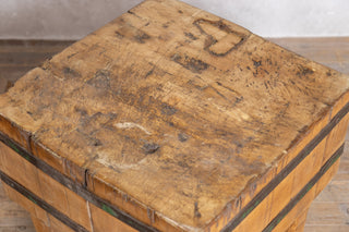 Vintage Butcher's Chopping Block
