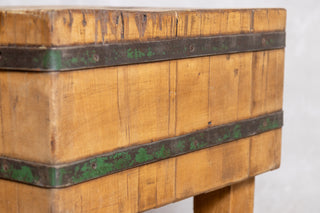 Vintage Butcher's Chopping Block