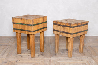 Vintage Butcher's Chopping Block