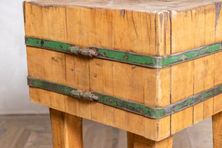 Vintage Butcher's Chopping Block