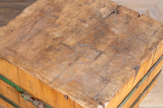 Vintage Butcher's Chopping Block