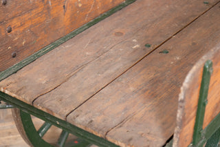 Vintage Hand Cart on Wheels