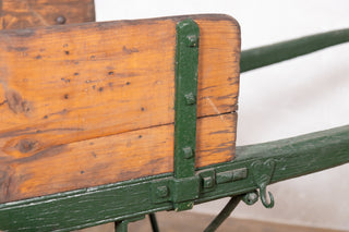 Vintage Hand Cart on Wheels
