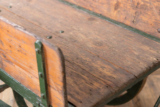 Vintage Hand Cart on Wheels