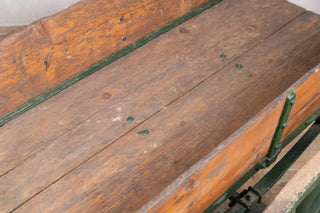 Vintage Hand Cart on Wheels