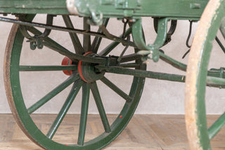 Vintage Hand Cart on Wheels