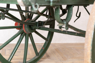 Vintage Hand Cart on Wheels