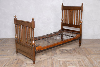 Vintage Oak Jacobean Single Beds