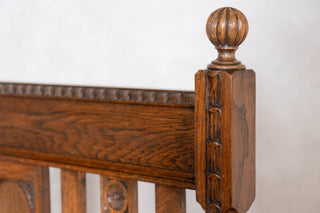 Vintage Oak Jacobean Single Beds