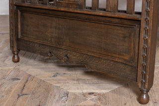 Vintage Oak Jacobean Single Beds