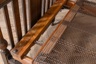 Vintage Oak Jacobean Single Beds