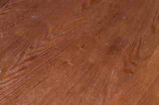 Rowan Scandi Style Dining Table with Wooden Top in Walnut - SECONDS ITEM