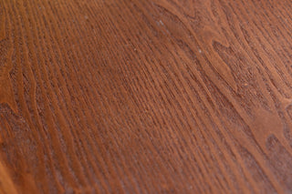 Rowan Scandi Style Dining Table with Wooden Top in Walnut - SECONDS ITEM