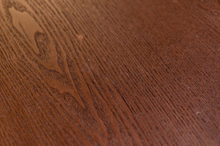 Rowan Scandi Style Dining Table with Wooden Top in Walnut - SECONDS ITEM