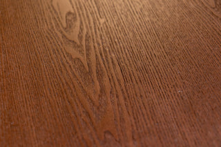 Rowan Scandi Style Dining Table with Wooden Top in Walnut - SECONDS ITEM