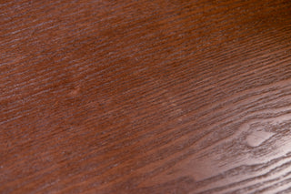 Rowan Scandi Style Dining Table with Wooden Top in Walnut - SECONDS ITEM