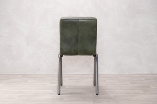 Jenson Distressed Leather Dining Chairs